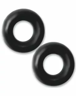 Hûnkyjunk By Oxballs Lot De 2 Cockrings Stiffy Bulge Noirs