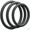 Optimale Lot De 3 Anneaux Silicone Fins Gris -Cockrings Flexibles Soldes Boutique lot de 3 anneaux silicone fins gris