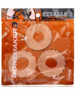 Oxballs Lot De 3 Cockrings Bonemaker Transparents 8 Oxballs Lot De 3 Cockrings Bonemaker Transparents -Cockrings Flexibles Soldes Boutique lot de 3 cockrings bonemaker transparents 1