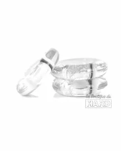 Sport Fucker Lot De 3 Cockrings Chubby Transparents