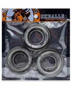 Oxballs Lot De 3 Cockrings Fat Willy Gris 8 Oxballs Lot De 3 Cockrings Fat Willy Gris -Cockrings Flexibles Soldes Boutique lot de 3 cockrings fat willy gris 1