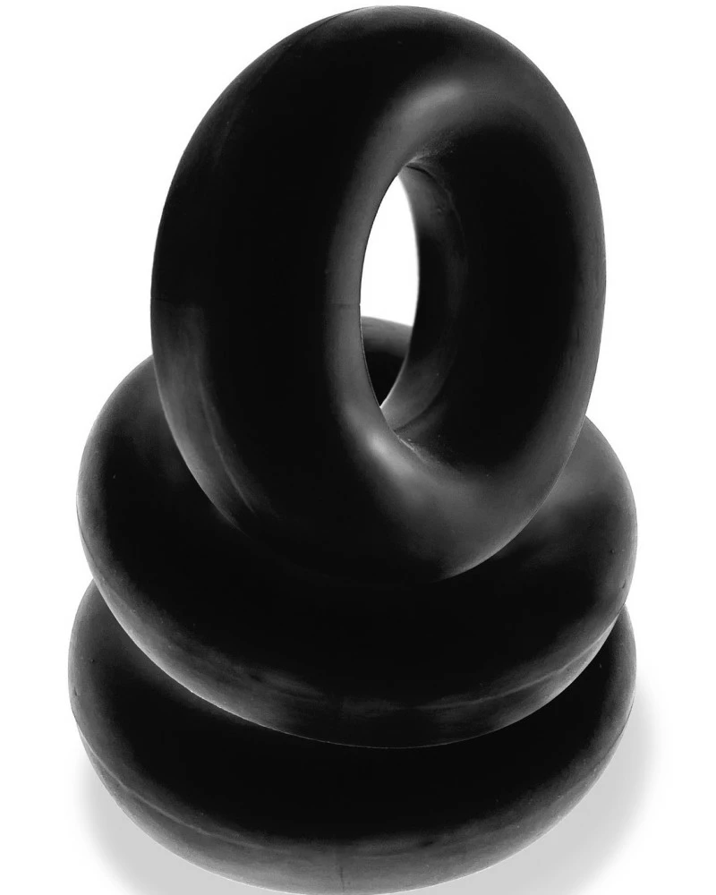 Oxballs Lot De 3 Cockrings Fat Willy Noirs 7 Oxballs Lot De 3 Cockrings Fat Willy Noirs – Image 5