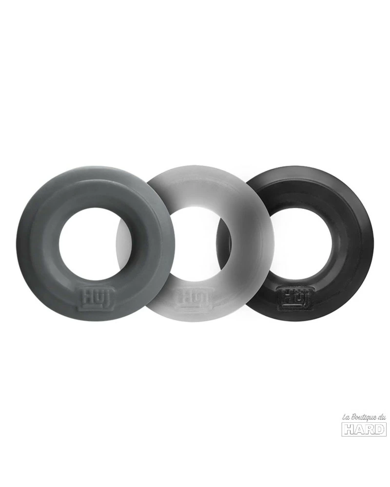 H¸nkyjunk By Oxballs Lot De 3 Cockrings Huj Dark 5 H¸nkyjunk By Oxballs Lot De 3 Cockrings Huj Dark – Image 3