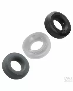 H¸nkyjunk By Oxballs Lot De 3 Cockrings Huj Dark 11 H¸nkyjunk By Oxballs Lot De 3 Cockrings Huj Dark -Cockrings Flexibles Soldes Boutique lot de 3 cockrings huj dark 3
