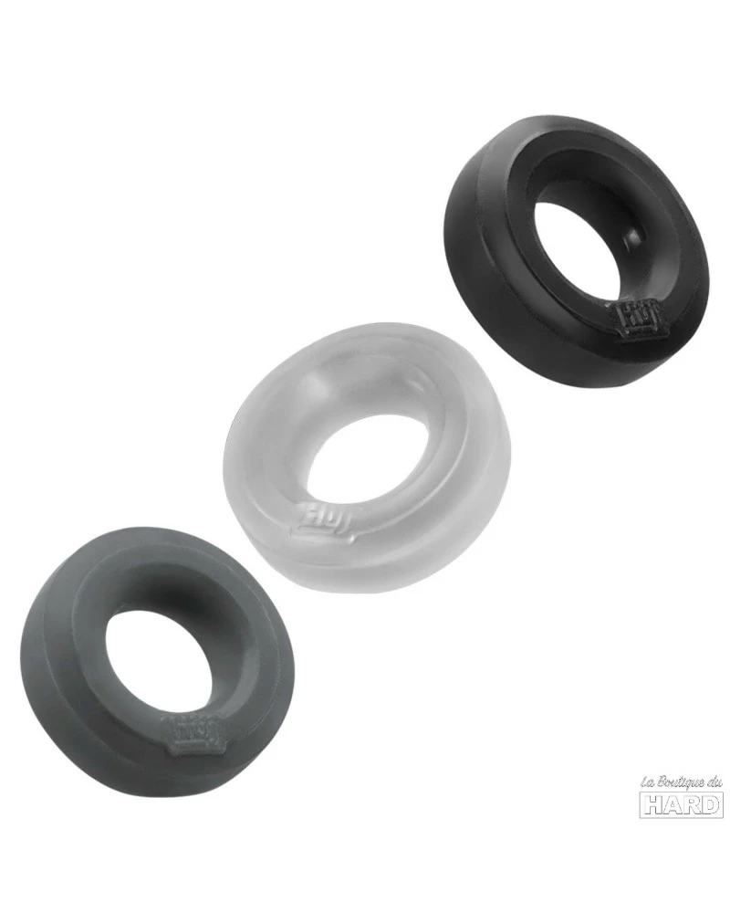 H¸nkyjunk By Oxballs Lot De 3 Cockrings Huj Dark 6 H¸nkyjunk By Oxballs Lot De 3 Cockrings Huj Dark – Image 4
