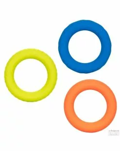 CalExotics Lot De 3 Cockrings Link Up Climax 38mm