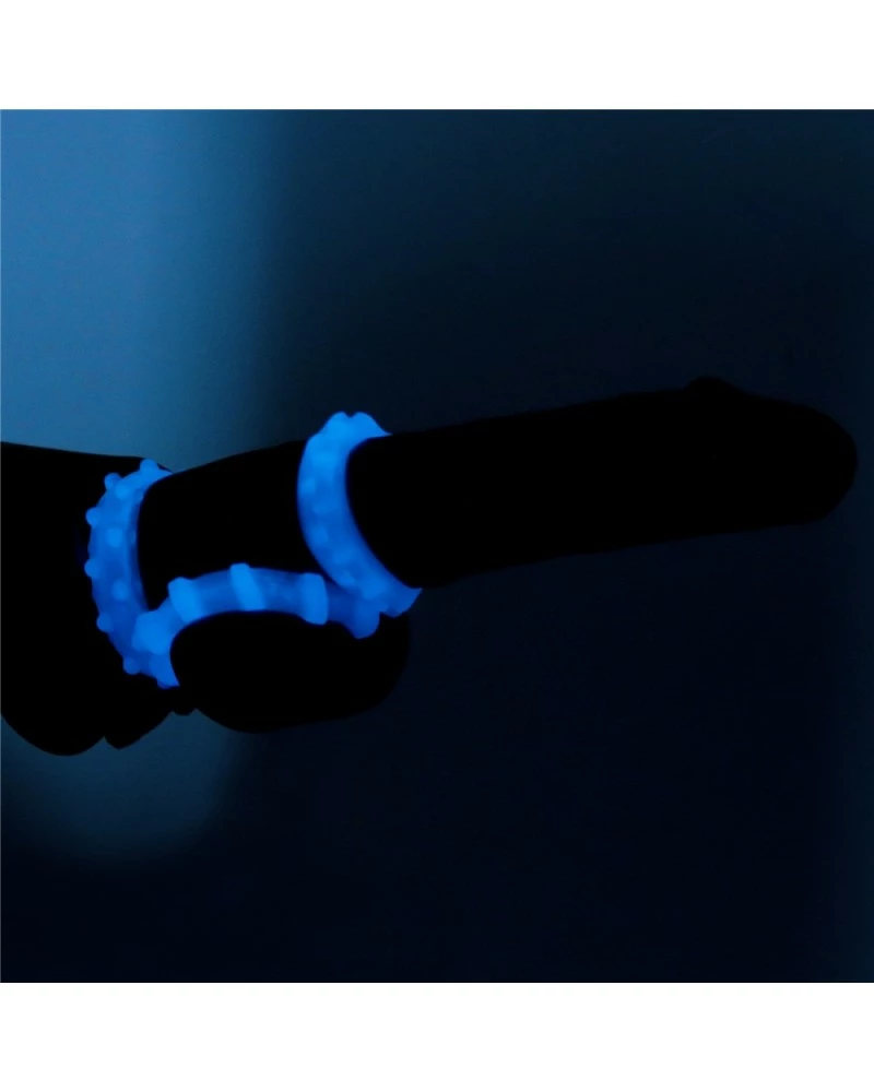 Lot De 3 Cockrings Phosphorescents Lumino 4cm 15 Lot De 3 Cockrings Phosphorescents Lumino 4cm – Image 13