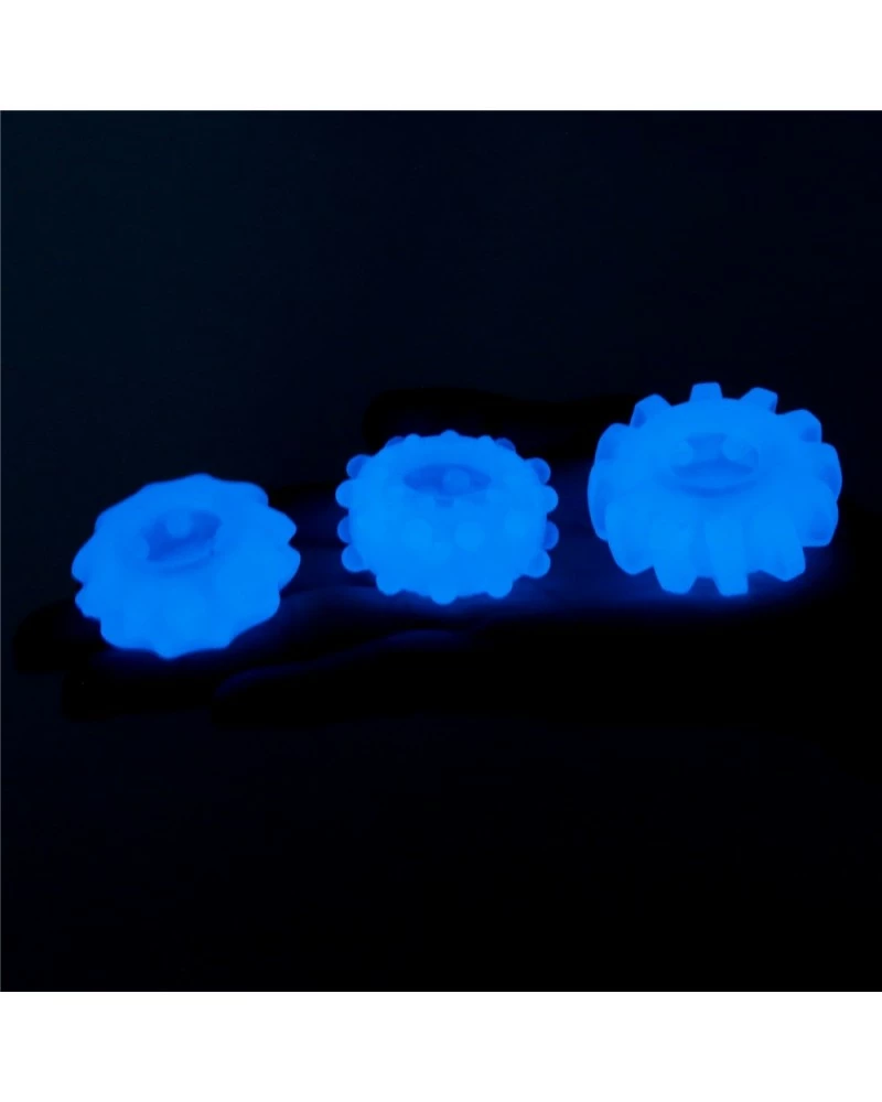 Lot De 3 Cockrings Phosphorescents Lumino 4cm 12 Lot De 3 Cockrings Phosphorescents Lumino 4cm – Image 10