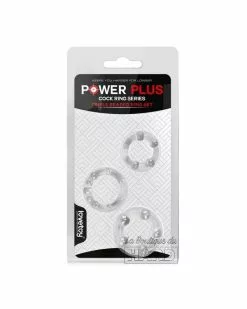 Love Toy Lot De 3 Cockrings Power Plus Transparents 7 Love Toy Lot De 3 Cockrings Power Plus Transparents -Cockrings Flexibles Soldes Boutique lot de 3 cockrings power plus transparents 1