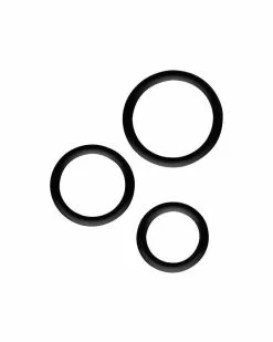 Get Lock Lot De 3 Cockrings Silicone Magnum Force Noir -Cockrings Flexibles Soldes Boutique lot de 3 cockrings silicone magnum force noir 7