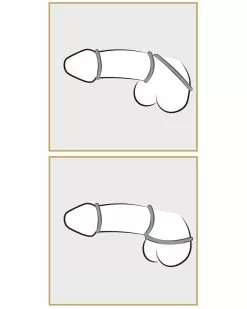 You2Toys Lot De 3 Cockrings Silicone Thin Ring Gris -Cockrings Flexibles Soldes Boutique lot de 3 cockrings silicone thin ring gris 7