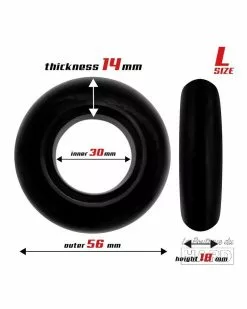 Beast Rings Lot De 3 Cockrings Souples Beast Ring Noirs 11 Beast Rings Lot De 3 Cockrings Souples Beast Ring Noirs -Cockrings Flexibles Soldes Boutique lot de 3 cockrings souples beast ring noirs 4