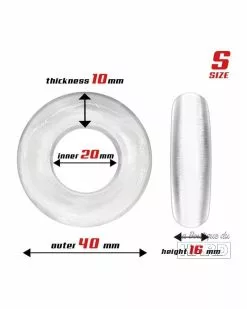 Lot De 3 Cockrings Souples Beast Rings Transparents 10 Lot De 3 Cockrings Souples Beast Rings Transparents -Cockrings Flexibles Soldes Boutique lot de 3 cockrings souples beast rings transparents 2