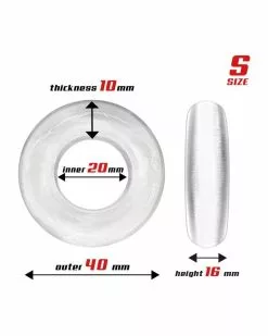 Lot De 3 Cockrings Souples Beast Rings Transparents 11 Lot De 3 Cockrings Souples Beast Rings Transparents -Cockrings Flexibles Soldes Boutique lot de 3 cockrings souples beast rings transparents 8