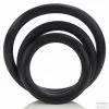 CalExotics Lot De 3 Cockrings Souples Rubber Rings Noir 2 CalExotics Lot De 3 Cockrings Souples Rubber Rings Noir -Cockrings Flexibles Soldes Boutique lot de 3 cockrings souples rubber rings noir