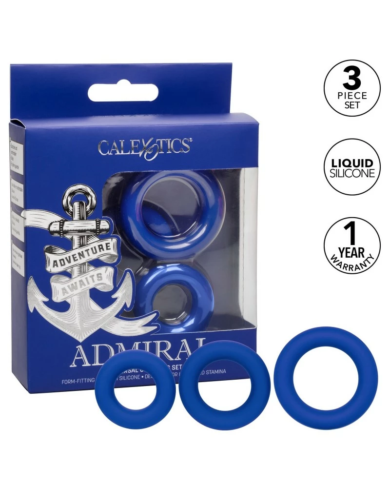 Lot De 3 Cockrings Universal Ring Admiral 6 Lot De 3 Cockrings Universal Ring Admiral – Image 4