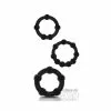Beast Rings Lot De 3 Mini Cockrings Souples Beaded Set Noirs 2 Beast Rings Lot De 3 Mini Cockrings Souples Beaded Set Noirs -Cockrings Flexibles Soldes Boutique lot de 3 mini cockrings souples beaded set noirs