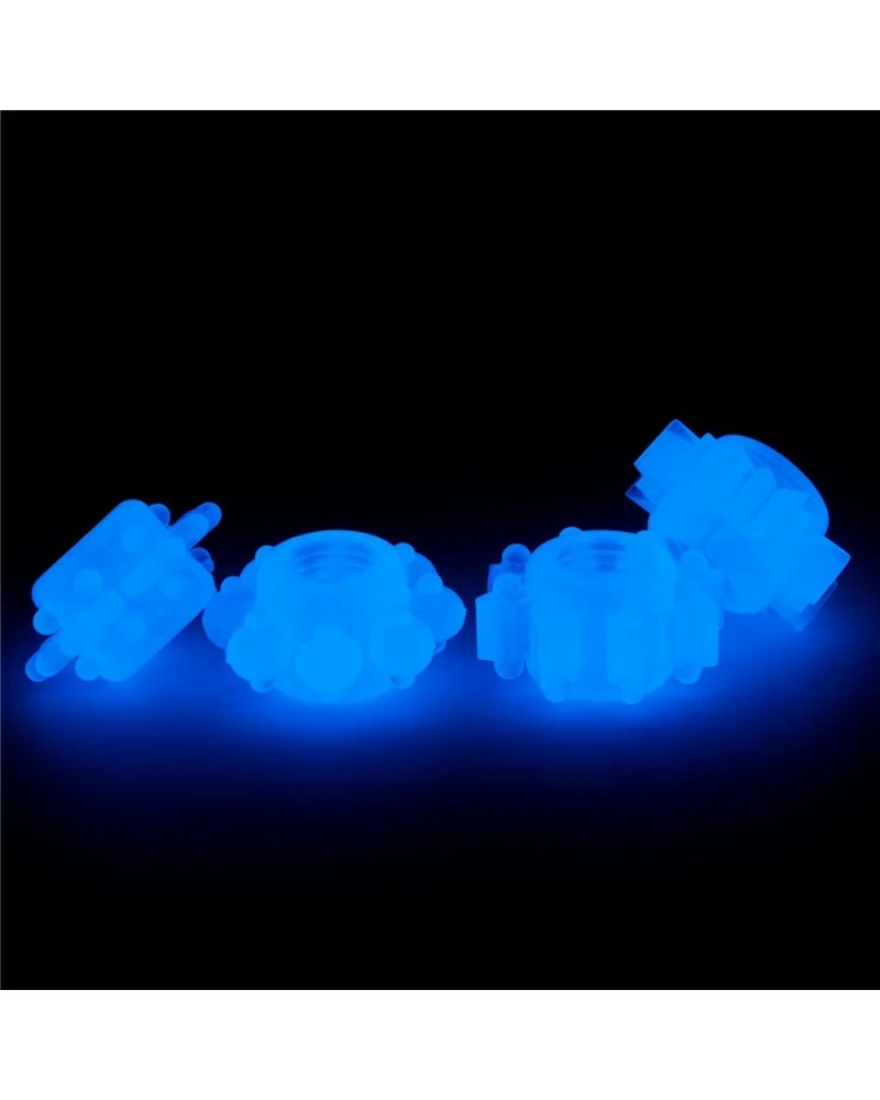 Lot De 4 Cockrings Lumino 13 Lot De 4 Cockrings Lumino – Image 11
