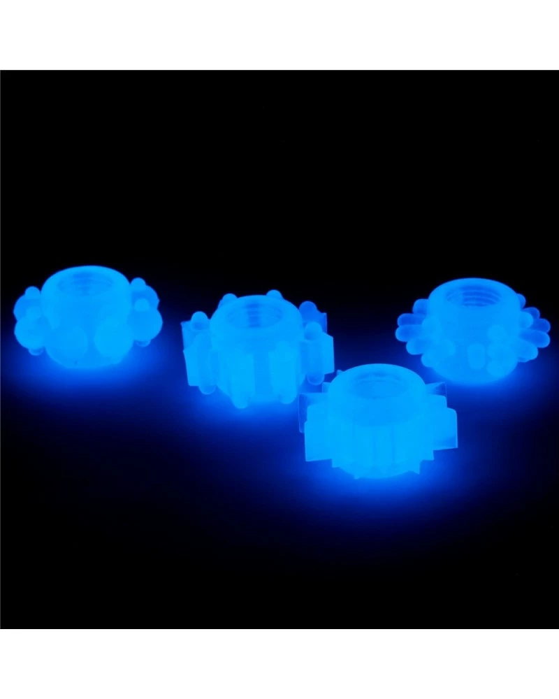 Lot De 4 Cockrings Lumino 15 Lot De 4 Cockrings Lumino – Image 13