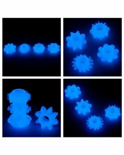 Lot De 4 Cockrings Lumino 38 Lot De 4 Cockrings Lumino -Cockrings Flexibles Soldes Boutique lot de 4 cockrings lumino 17