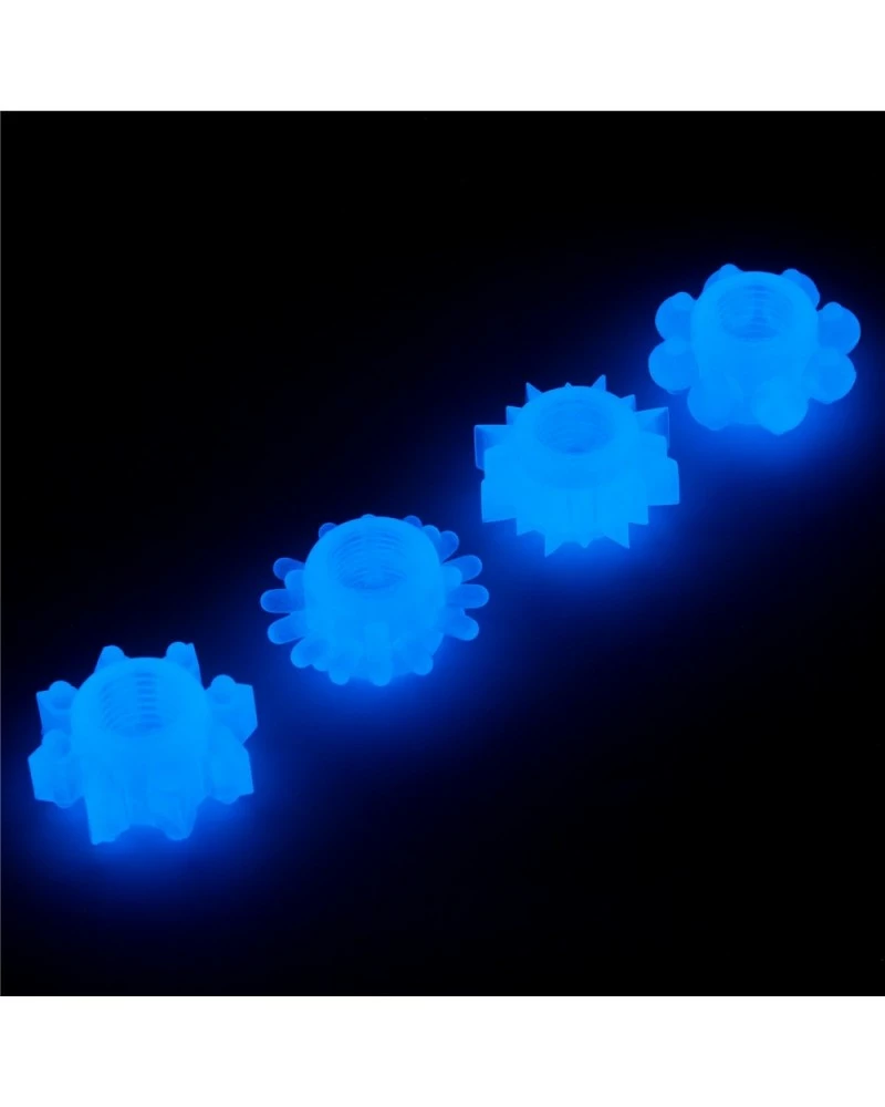 Lot De 4 Cockrings Lumino 9 Lot De 4 Cockrings Lumino – Image 7
