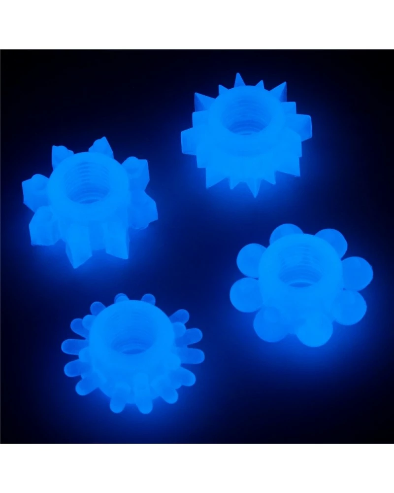 Lot De 4 Cockrings Lumino 10 Lot De 4 Cockrings Lumino – Image 8