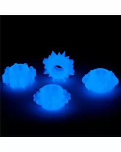 Lot De 4 Cockrings Lumino 29 Lot De 4 Cockrings Lumino -Cockrings Flexibles Soldes Boutique lot de 4 cockrings lumino 8