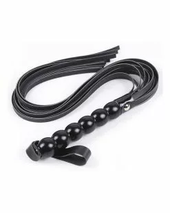 Correct Me Martinet Beady 63cm Noir -Cockrings Flexibles Soldes Boutique martinet beady 63cm noir 3