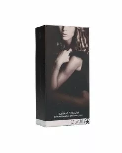 Ouch! Martinet Elegant Flogger 40cm -Cockrings Flexibles Soldes Boutique martinet elegant flogger 40cm 1