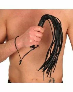 The Red Martinet En Cuir 24 Lanières 50cm