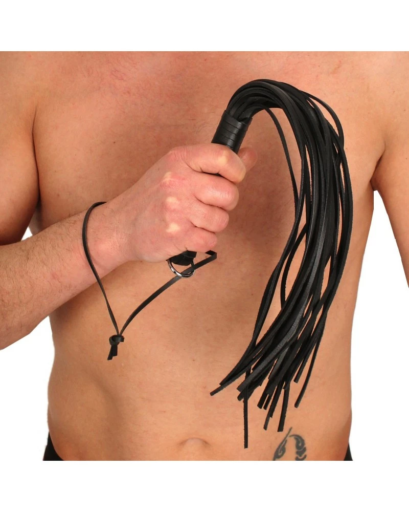 The Red Martinet En Cuir 24 Lanières 50cm 3 The Red Martinet En Cuir 24 Lanières 50cm