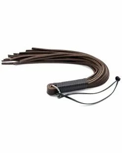 Kiotos Martinet En Cuir Handy Whip Marron