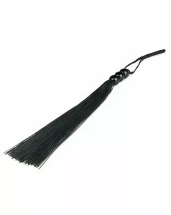 Easytoys Fetish Collection Martinet En Silicone Noir -Cockrings Flexibles Soldes Boutique martinet en silicone noir 2