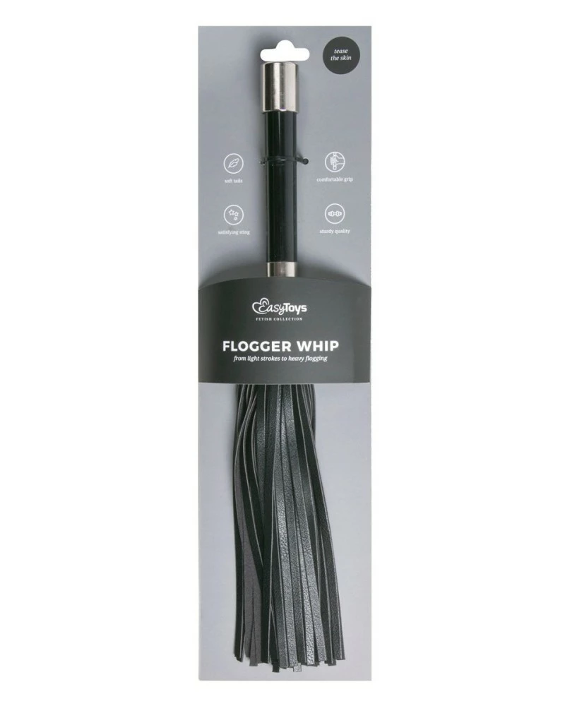 Easytoys Fetish Collection Martinet Flogger 38cm 4 Easytoys Fetish Collection Martinet Flogger 38cm – Image 2