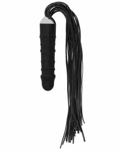 Ouch! Martinet-Gode Black Whip Nerve 13 X 3.5 Cm