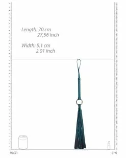 Ouch! Halo Martinet Halo 53cm Bleu -Cockrings Flexibles Soldes Boutique martinet halo 53cm bleu 4