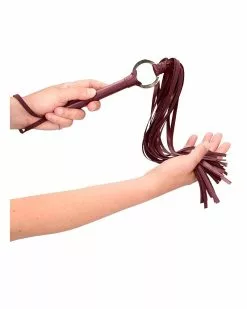 Ouch! Halo Martinet Halo 53cm Rouge -Cockrings Flexibles Soldes Boutique martinet halo 53cm rouge 3