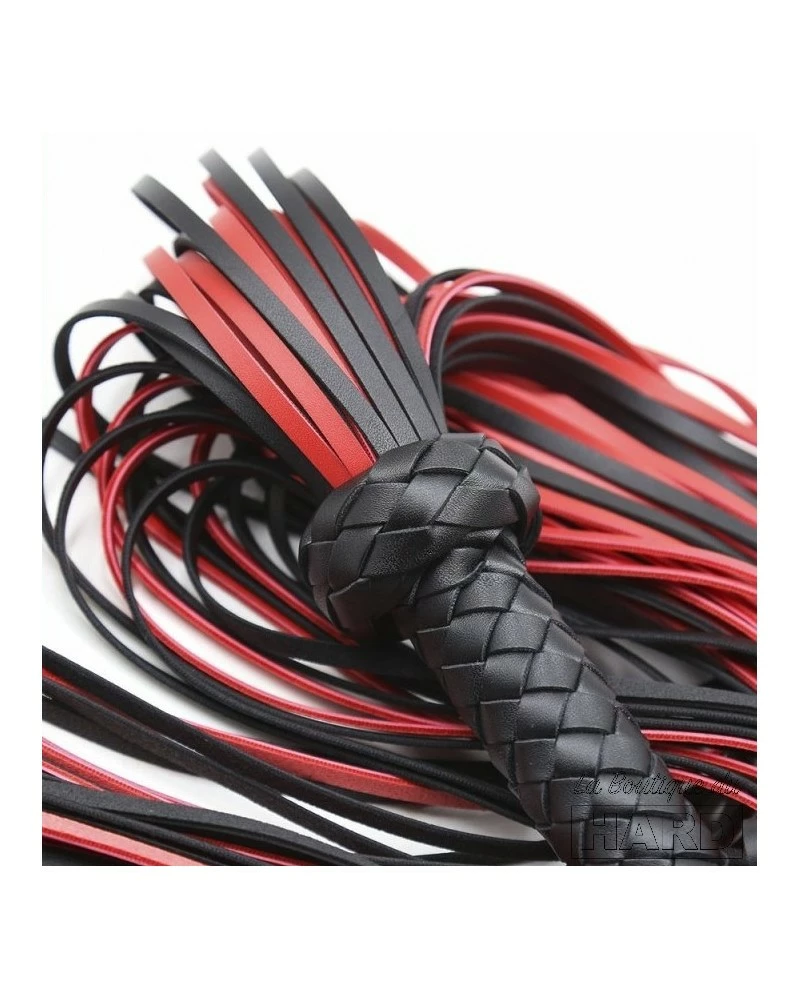 Correct Me Martinet Lofy Whip 65cm Noir-Rouge 6 Correct Me Martinet Lofy Whip 65cm Noir-Rouge – Image 4