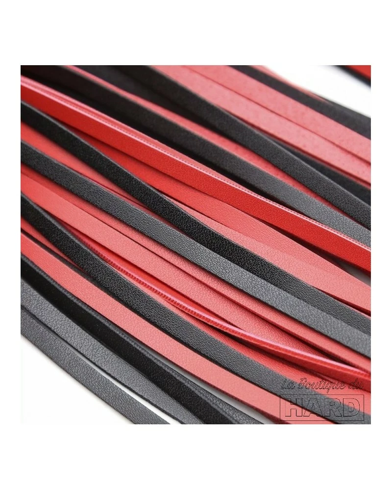 Correct Me Martinet Lofy Whip 65cm Noir-Rouge 7 Correct Me Martinet Lofy Whip 65cm Noir-Rouge – Image 5