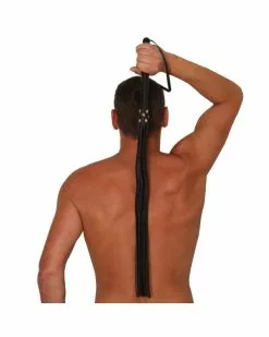 The Red Martinet Long Lanières En Cuir Et Manche En Bois 80cm Noir 9 The Red Martinet Long Lanières En Cuir Et Manche En Bois 80cm Noir -Cockrings Flexibles Soldes Boutique martinet long lanieres en cuir et manche en bois 80cm noir 2