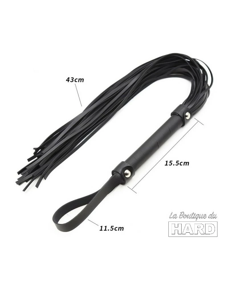 Correct Me Martinet Long Mega Flog 63cm Noir 7 Correct Me Martinet Long Mega Flog 63cm Noir – Image 5