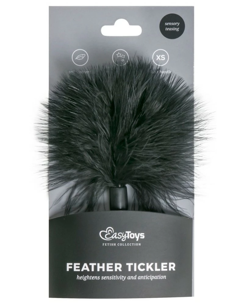 Easytoys Fetish Collection Mini Plumeau Erotickler 18.5cm Noir 4 Easytoys Fetish Collection Mini Plumeau Erotickler 18.5cm Noir – Image 2