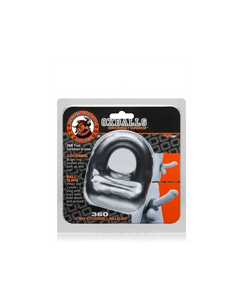 Oxballs 360 Cockring Ball Sling Steel 3 Oxballs 360 Cockring Ball Sling Steel