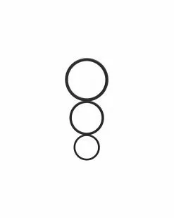 Shots Toys Pack De 3 Cockrings En Silicone Flat Cocks