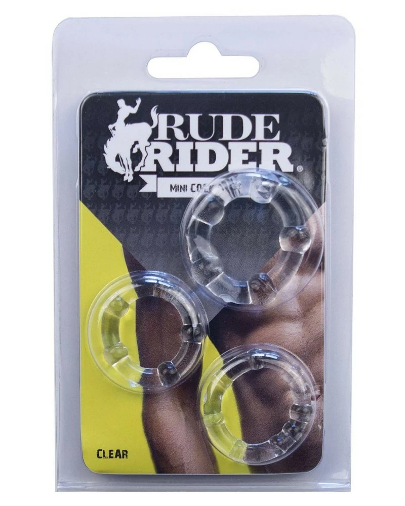 Rude Rider Pack De 3 Mini Cockirngs Souples Transparents 4 Rude Rider Pack De 3 Mini Cockirngs Souples Transparents – Image 2
