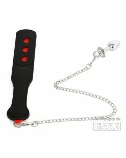 Correct Me Paddle Avec Chaîne Et Plug Spank Plug 30cm 14 Correct Me Paddle Avec Chaîne Et Plug Spank Plug 30cm -Cockrings Flexibles Soldes Boutique paddle avec chaine et plug spank plug 30cm 2