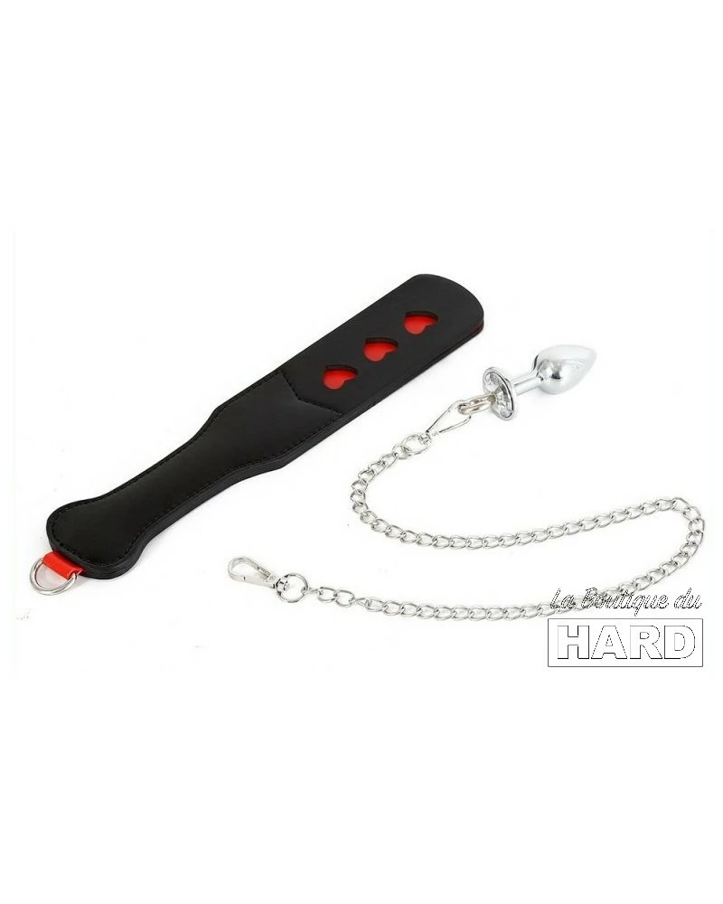 Correct Me Paddle Avec Chaîne Et Plug Spank Plug 30cm 7 Correct Me Paddle Avec Chaîne Et Plug Spank Plug 30cm – Image 5