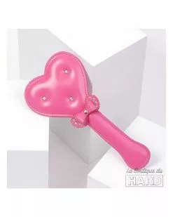 Correct Me Paddle Bow Heart 30cm Rose