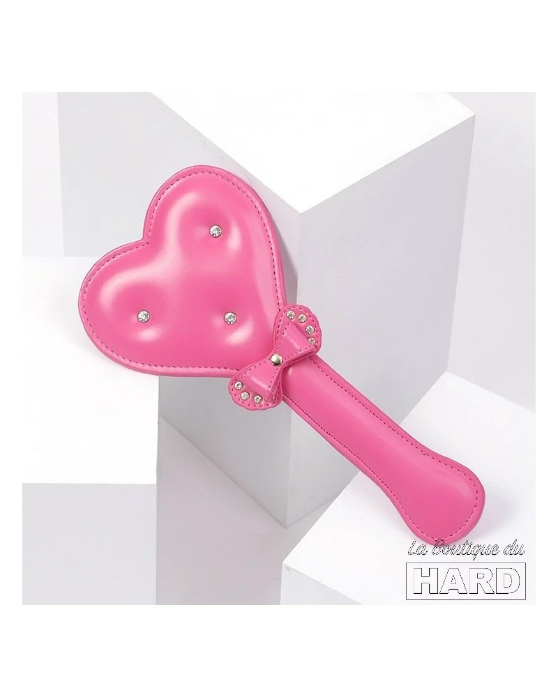 Correct Me Paddle Bow Heart 30cm Rose 3 Correct Me Paddle Bow Heart 30cm Rose