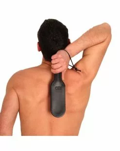 The Red Paddle En Cuir Avec Rebords Bombés 31 X 7 Cm -Cockrings Flexibles Soldes Boutique paddle en cuir avec rebords bombes 31 x 7 cm 2